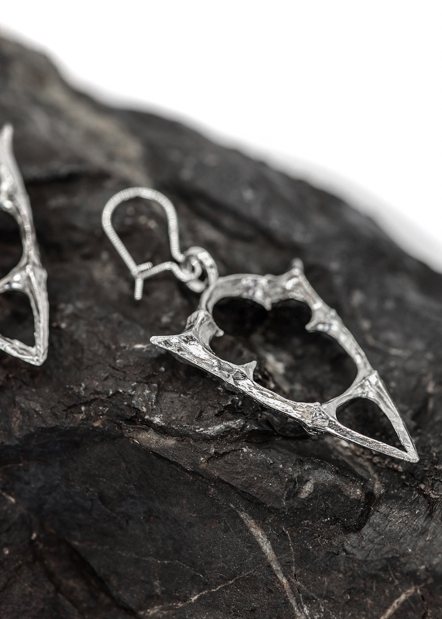 Silver Portal Earrings
