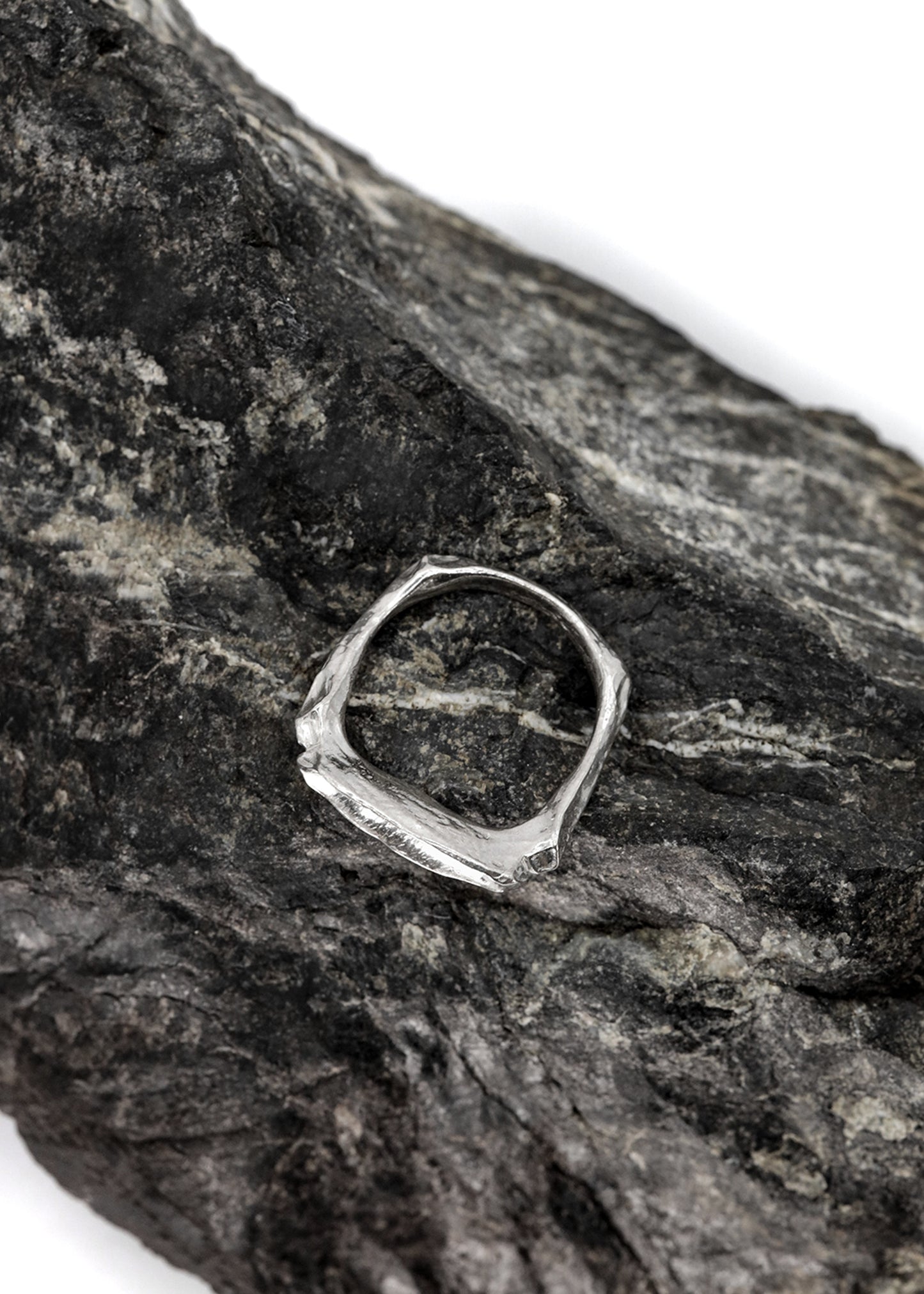 Silver Dish Ring
