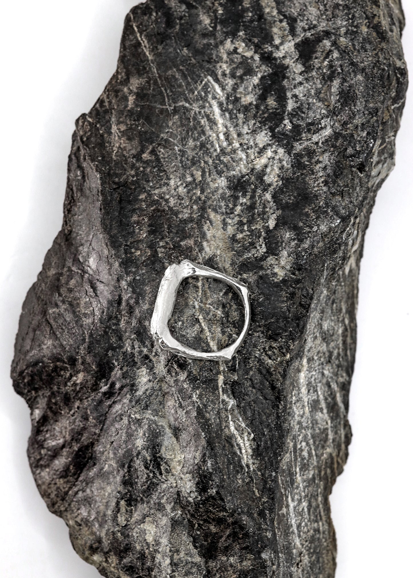 Silver Dish Ring